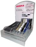 Zebra Golyóstoll display, 0, 24 mm, teleszkópos, ZEBRA SL-F1, kék