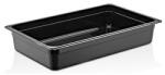 Hazai Polikarbonát GN edény 1/1 100 mm - fekete (GNP-11100-B)