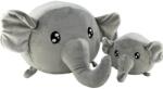 Magic Baby Elefant - mămică cu pui - set de jucării din pluș 20 și 40 cm (MA24-MB1021-4203)