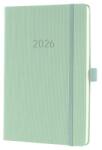 Sigel Naptár, A5, heti, 2026, kemény borító, SIGEL Conceptum, mentazöld