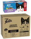 FELIX 120x85g Felix Original Marha & csirke nedves macskatáp+44x85g nedvestáp ingyen