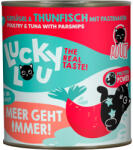 Lucky Lou 2x800g Lucky Lou Adult Szárnyas & tonhal nedves macskatáp