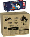 FELIX 120x85g Felix Fantastic halválogatás nedves macskatáp+44x85g nedvestáp ingyen