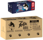 FELIX 120x85g Felix Fantastic 2. hús- & halválogatás nedves macskatáp+44x85g nedvestáp ingyen