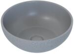Bath Deluxe 06-039-19-23-00 - BERGEN ráépíthető mosdó, átmérő 39 cm, beton/szürke 06-039-19-23-00 (BT0161)
