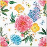 Elcadis Servetele in 3 Straturi, Smell Of Summer, 33 x 33 cm, 20 Bucati, Elcadis (ELC-SRV 33X33 FLO-SS)