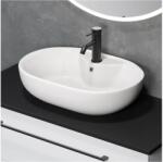 Bath Deluxe 06-060-08-11-00 - Munkalapra helyezhető mosdó TROMSO 59, 5x41 cm kerámia/fehér 06-060-08-11-00 (BT0173)