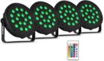 Fuzzix Comet M16 akkumulátoros (16 X 1W) RGB party PAR lámpa szett