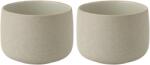 Stelton Ceașcă EMMA 150 ml, set de 2 buc, gri, ceramică, Stelton (SNX233)