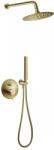 FERRO Ciriculus zuhany készlet beépített trópusi zuhany opcióval arany BCK7PBG-SET1-S (BCK7PBGSET1S)