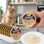  UNIQ PETS UNIQ PETS ROYAL CSIRKE NEDVES MACSKATÁP csirkehúslevessel és ginzenggel 30 g x 8 db