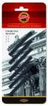 KOH-I-NOOR Charcoal Blocks Комплект изкуствени въглени 7 mm 6 бр (<![CDATA[8683123001BL]]>)