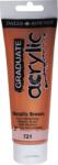 Daler-Rowney Graduate АКРИЛНА боя Metalic Brown 120 ml 1 бр (123120721)