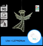 SantaClaus Karácsonyi zenélő ablak dekoráció