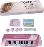 Mamido Gyermek elektromos billentyűzet 37 billentyűvel rózsaszín (MT1269)