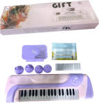 Mamido Gyermek elektromos billentyűzet 37 billentyűs lila (MT1268)