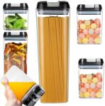  Konyhai élelmiszer-tároló edény készlet, 5 db (v07366)