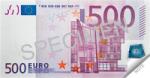 Panta Plast Jegyzettömb, 70 lap, 120x61, 5 mm, PANTA PLAST "500 Euro (INP42305799) - iroda24