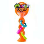 Fatbrain Fat Brain Toys, Rágható csörgő fogaskerekekkel, narancssárga (F165ML)