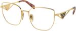Prada PRA54VD 5AK1O1 Gold Demo Lens szemüveg (PRA54VD 5AK1O1)