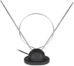  Digitális beltéri TV antenna, talpas, passzív, koax csatlakozóval (ANT0016-3)