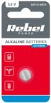 Rebel BAT0190 Alkáli gombelem AG10/LR54, Rebel Extreme, 1db/bliszter (BAT0190)