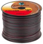 Cabletech Réz hangszórókábel fekete 2x0, 75mm2 /méter (KAB0310)