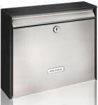 Burg Wächter Oxford 6877 utcai postaláda (fekete-inox)