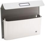 Silmec 41? 515.9007 szórólaptartó / reklámanyag tartó (szürke-inox)
