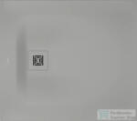 Duravit SUSTANO 90x80 cm-es zuhanytálca szifon nélkül, matt világosszürke 720270630000000 (720270630000000)