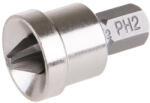  Bithegy PH2 1/4 col 25mm gipszkarton 2db/blister (18795) - platinashop