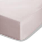 Catherine Lansfield Светлорозов еластичен чаршаф от перкал 150x200 cm Easy Iron Percale - Catherine Lansfield (BD/18277/W/KFD/BLH)