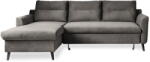 Miuform Тъмносиво кадифено ъглово канапе, ляв ъгъл Stylish Stan - Miuform (Stylish Stan LCBKL-2QR OTT25)