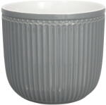 GreenGate Сива керамична саксия Alice, ø 14 cm - Green Gate (STWFPOAMALI8204)