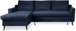 Miuform Тъмносиньо кадифено ъглово канапе, ляв ъгъл Stylish Stan - Miuform (Stylish Stan LCBKL-2QR OTT22)