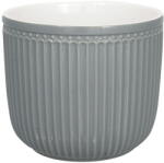 GreenGate Сива керамична саксия Alice, ø 16 cm - Green Gate (STWFPOALALI8204)