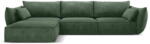Mazzini Sofa Тъмнозелен ъглов диван (ляв ъгъл) Vanda - Mazzini Sofas (MAZ_LC_142_F1_VANDA5)