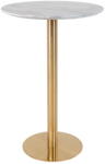 House Nordic Кръгла бар маса с мраморен плот ø 70 cm Bolzano - House Nordic (2301000)