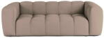 Bonami Кафяво-сив кадифен диван 225 cm Cube - Bonami Selection (CUBE3SEATERTAUPE)