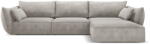 Mazzini Sofa Светлосив ъглов диван (десен ъгъл) Vanda - Mazzini Sofas (MAZ_RC_142_F1_VANDA7)