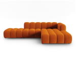 Micadoni Оранжев ъглов диван (десен ъгъл) Lupine - Micadoni Home (MIC_0RCO_44_F1_LUPINE4)