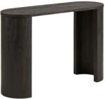 House Nordic Тъмнокафява конзолна маса от декор от дъб 38x114 cm Bibione - House Nordic (2301080)