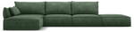 Mazzini Sofa Тъмнозелен ъглов диван (ляв ъгъл) Vanda - Mazzini Sofas (MAZ_LCO_142_F1_VANDA5)
