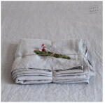 Linen Tales Светлосив ленен чаршаф 180x260 cm Light Grey - Linen Tales (LT-SFL-180x260-LG)