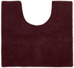 Tiseco Home Studio Изтривалка за баня в цвят бордо 50x45 cm Riva - Tiseco Home Studio (3456POMEGRANATE)