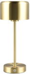 Reality LED настолна лампа с възможност за димиране в златисто (височина 30 cm) Jeff - Reality (R59151108)