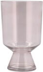 Villa Collection Светлорозова стъклена ваза (височина 24 cm) Drum - Villa Collection (25472)