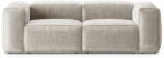 Cosmopolitan Design Бежов диван от рипсено кадифе 224 cm Bergamo - Cosmopolitan Design (COS_2S_204_F1_BERGAMO1)