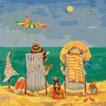 Ideyka Festés számok szerint Napozóágyakban 40x40 (488783)