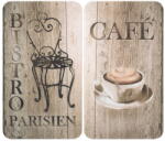 Wenko Комплект от 2 стъклени капака за печка, 52 x 30 cm Bistro - Wenko (2521310100)
